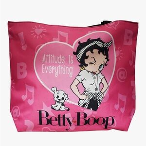 Betty Boop Pink Large NWT Tote Bag